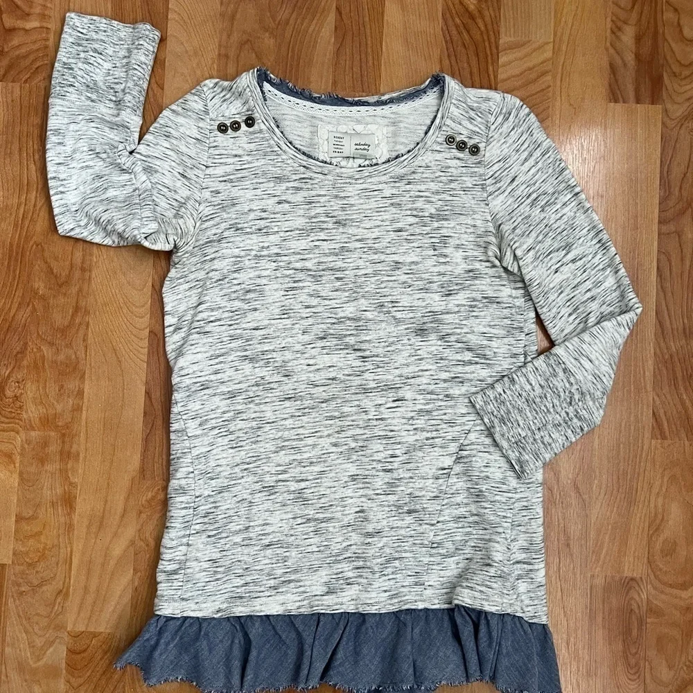 Anthropologie Saturday Sunday long sleeve top